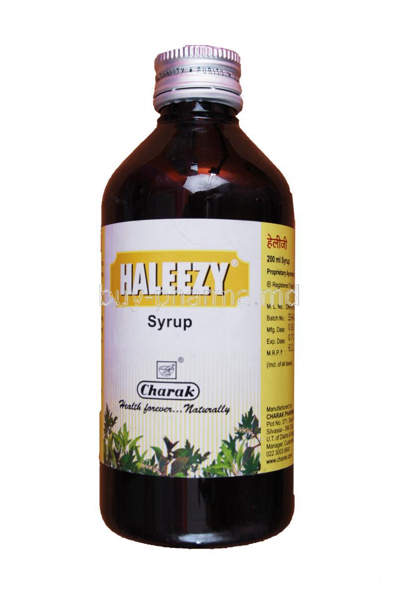 Haleezy Syrup 200ml Bottle