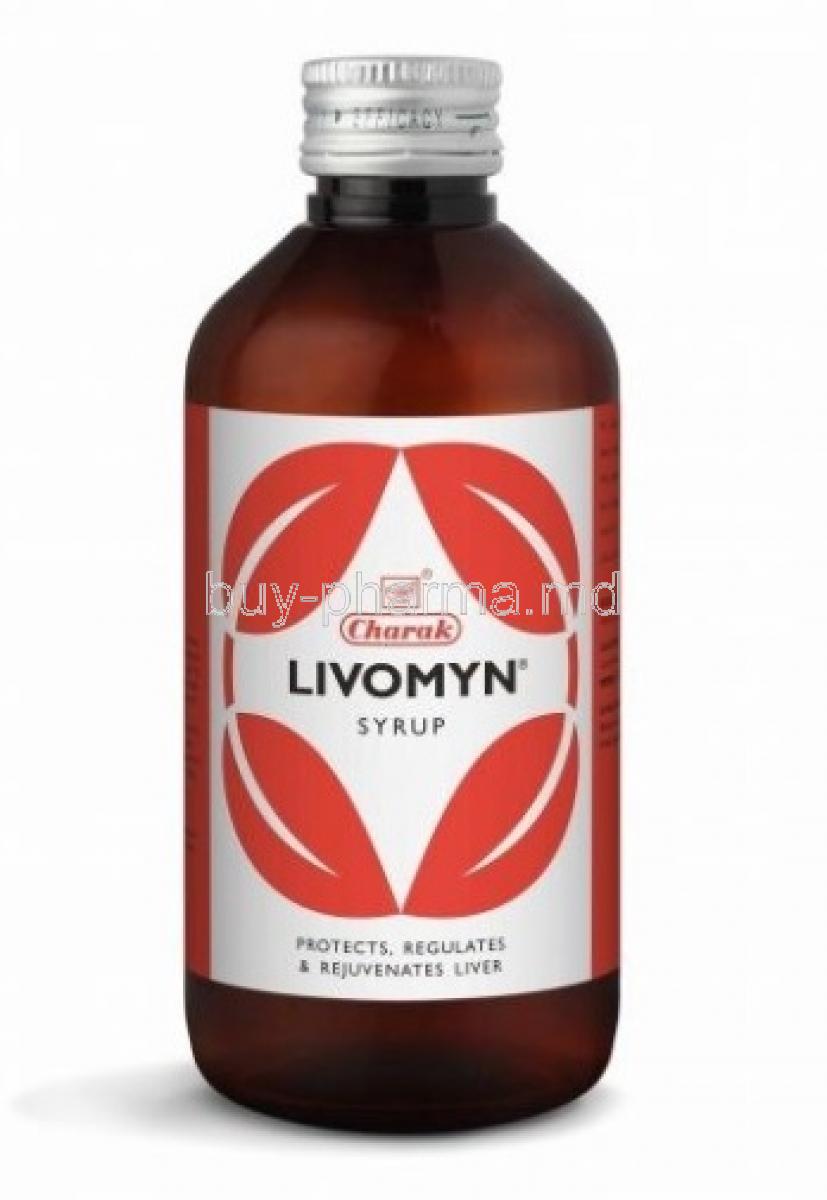 Livomyn Syrup bottle