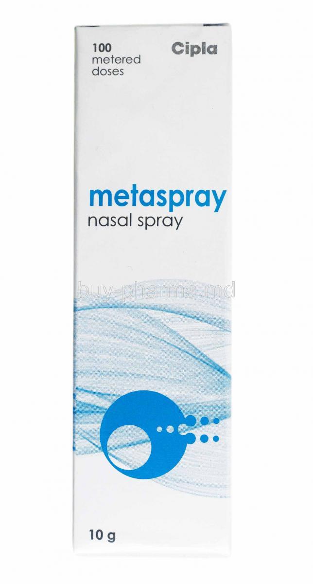 Metaspray, Mometasone 50mcg box