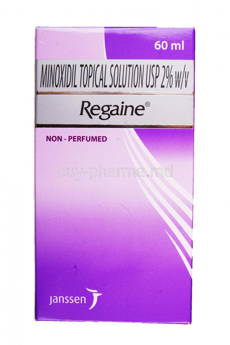 Regaine, Minoxidil Topical Solution 2% 60ml Box