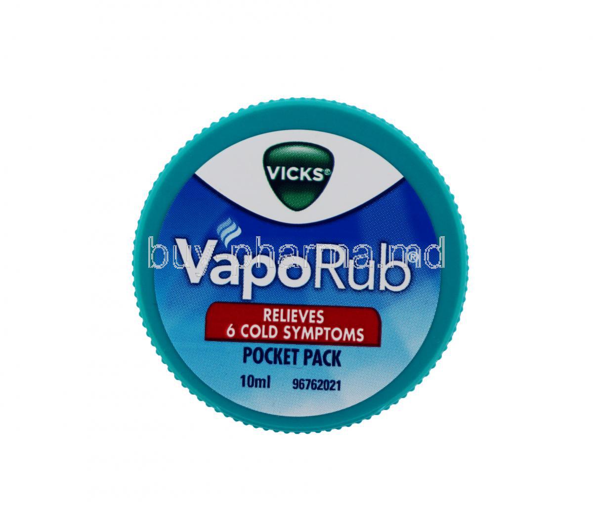 Vicks Vaporub Vaporizing Ointment 10g