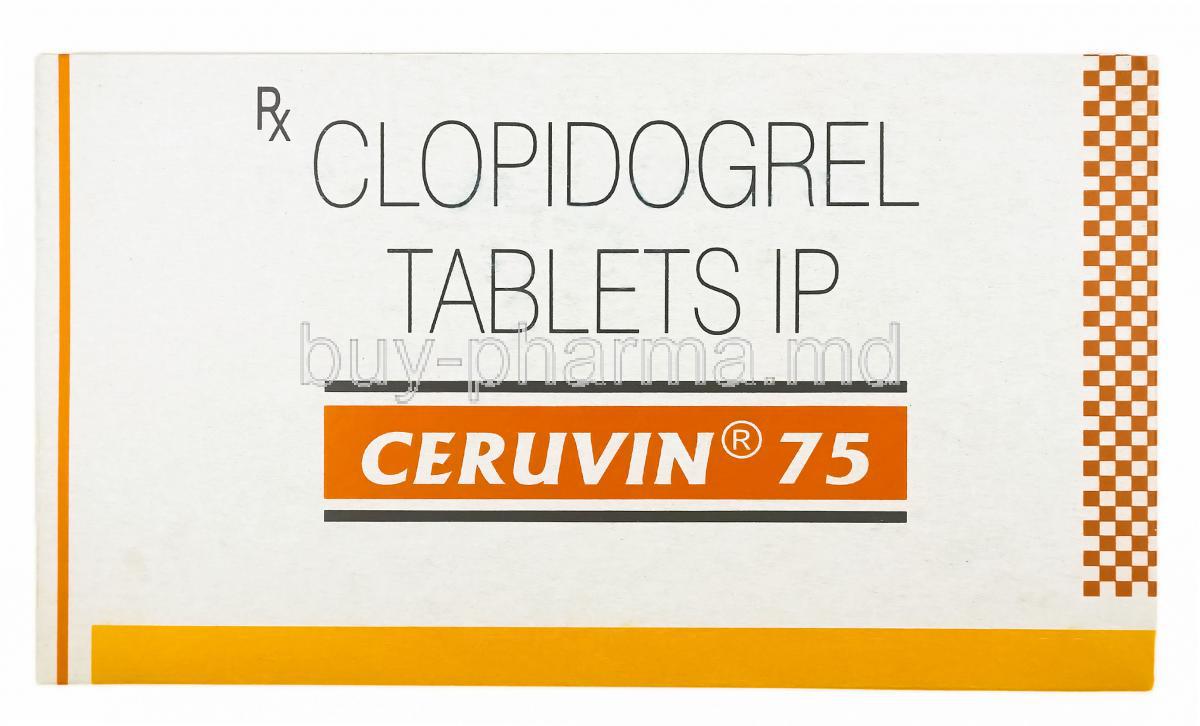Ceruvin, Clopidogrel 75mg