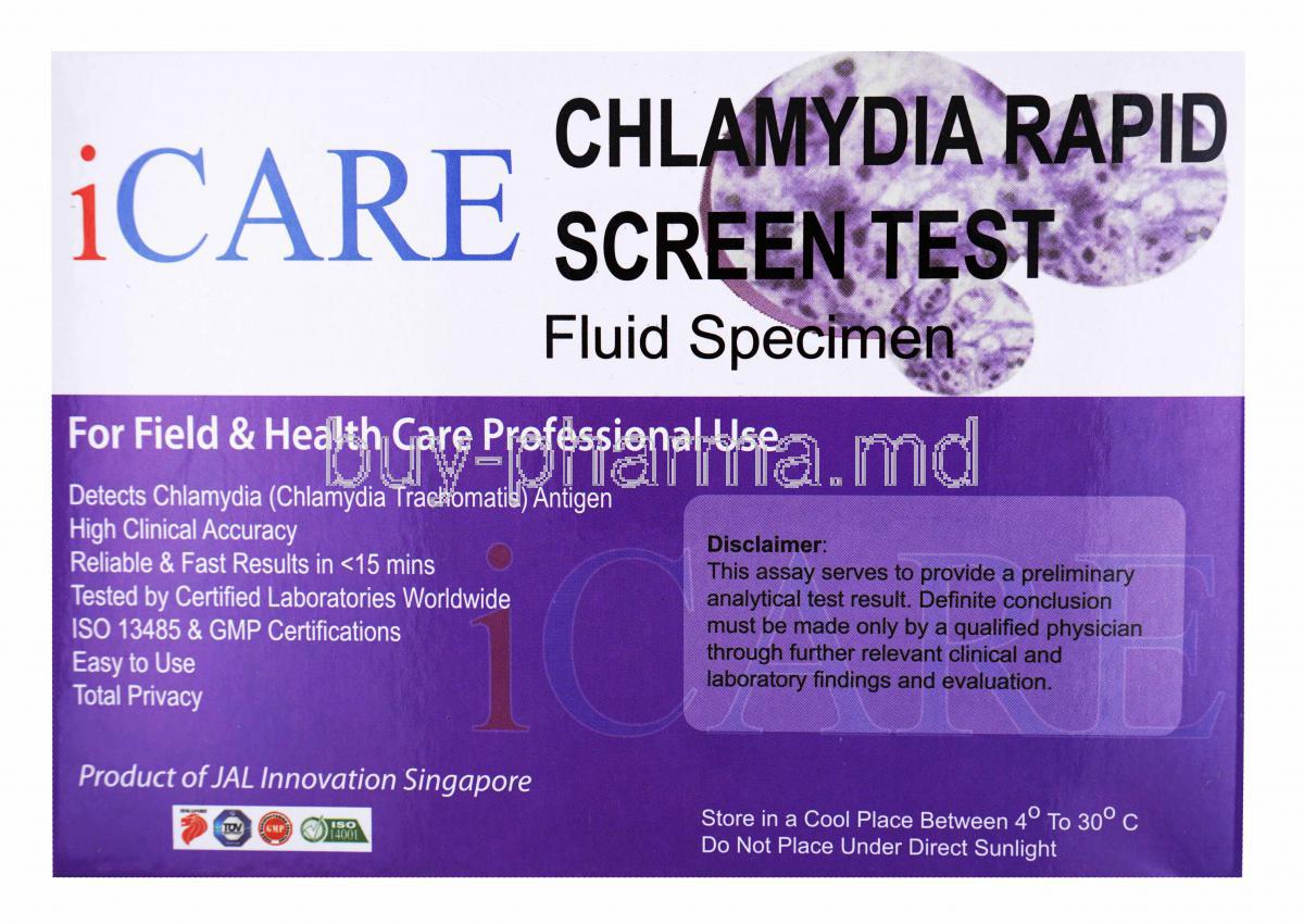 Buy Icare Chlamydia Test Kit Online Buy Icare Chlamydia Test Kit Online