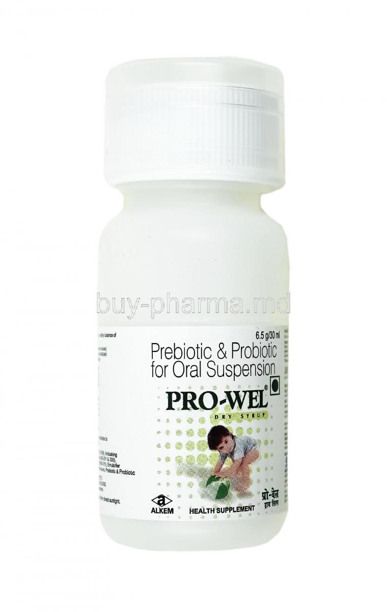 Prowel Dry Syrup bottle