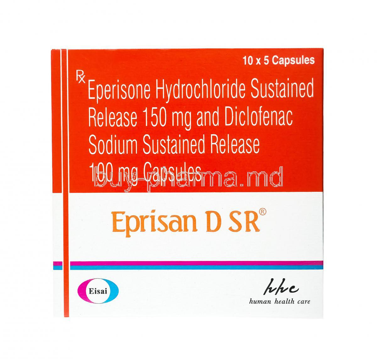 Eprisan D, Eperisone and Diclofenac