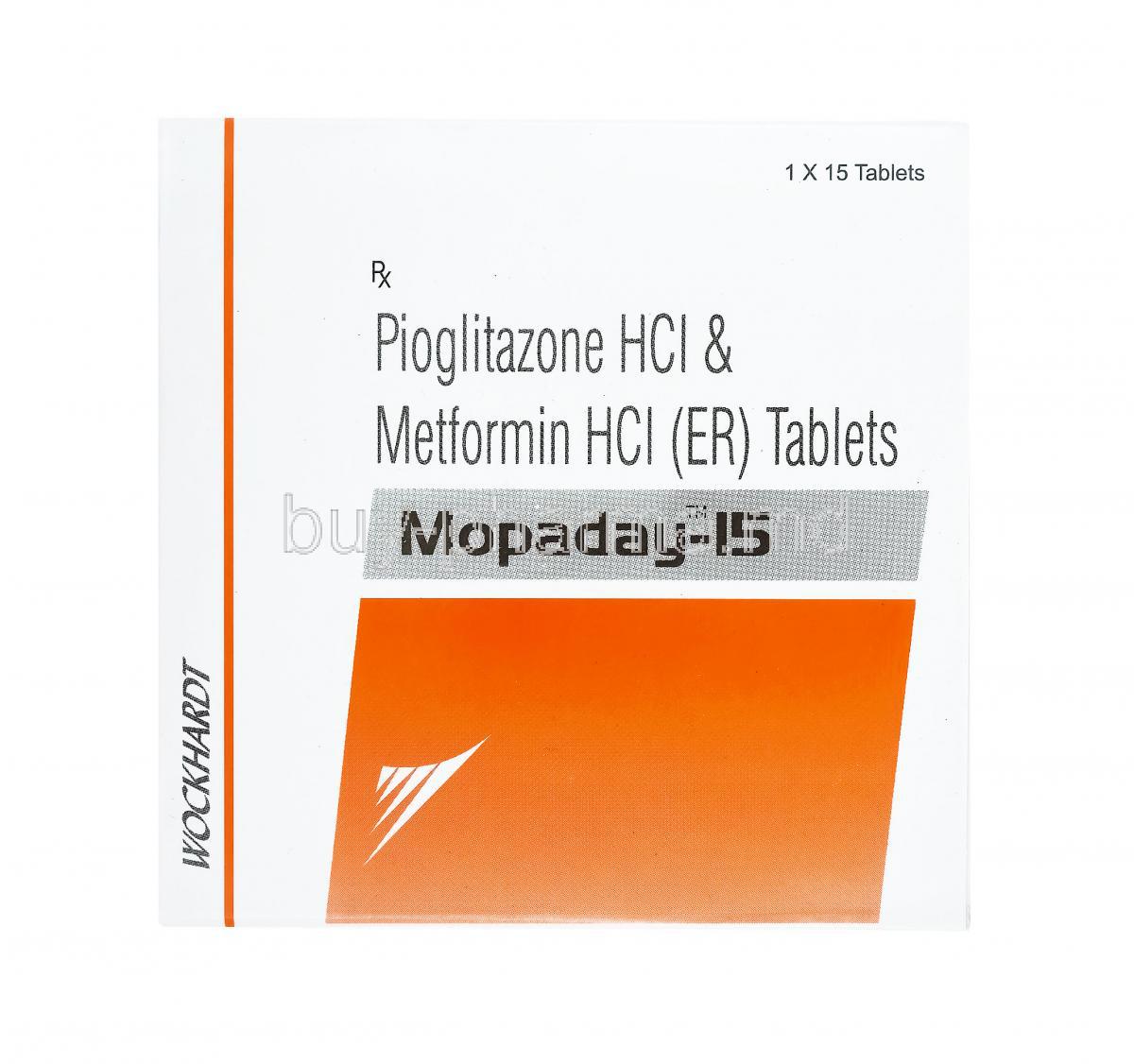 Mopaday, Pioglitazone and Metformin