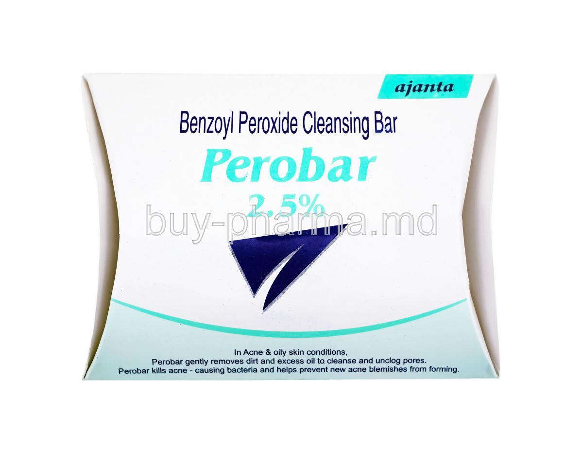 Perobar Soap, Benzoyl Peroxide 2.5%