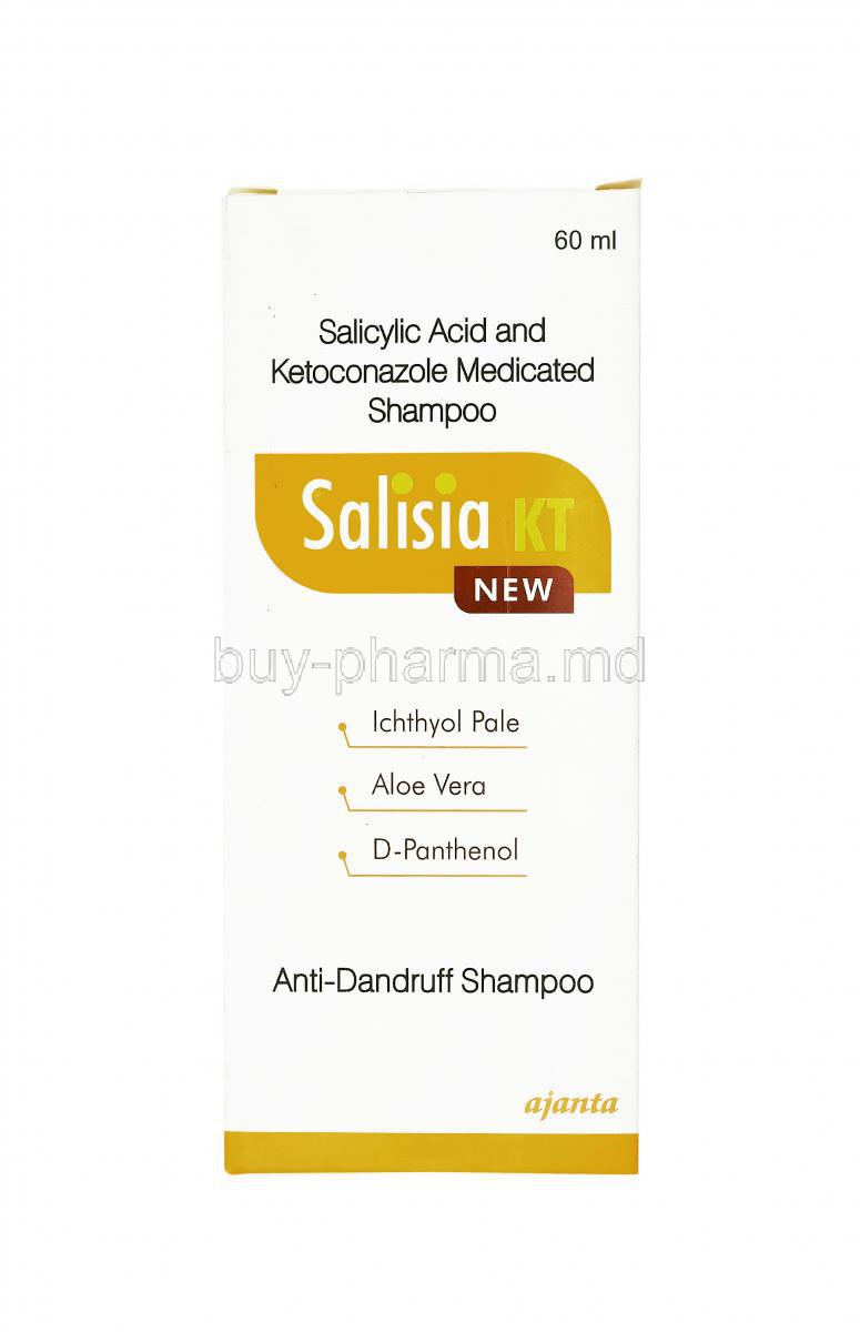 Salisia KT Shampoo, Ketoconazole Topical and Salicylic Acid