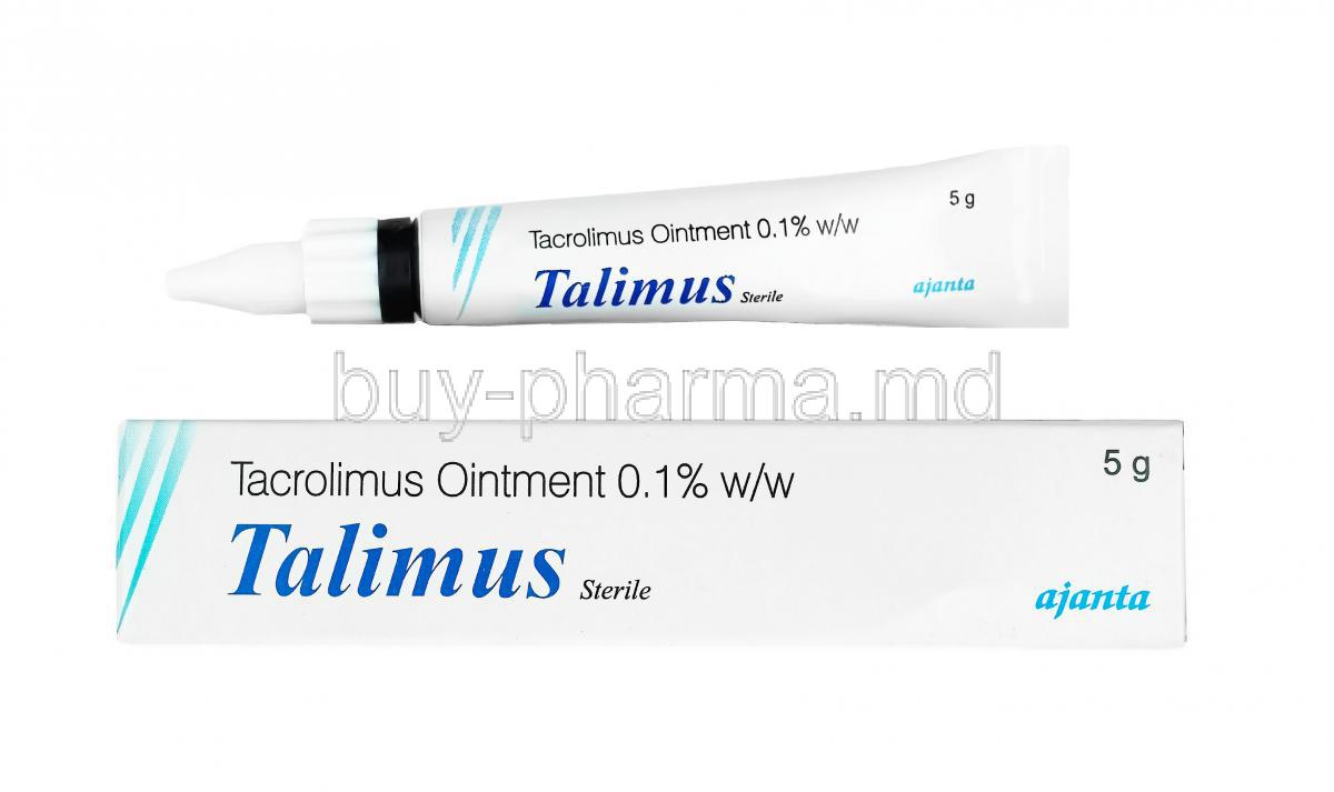 Talimus Ointment, Tacrolimus