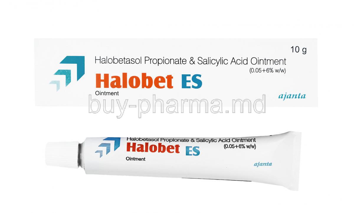 Halobet ES Cream, Halobetasol and Salicylic Acid