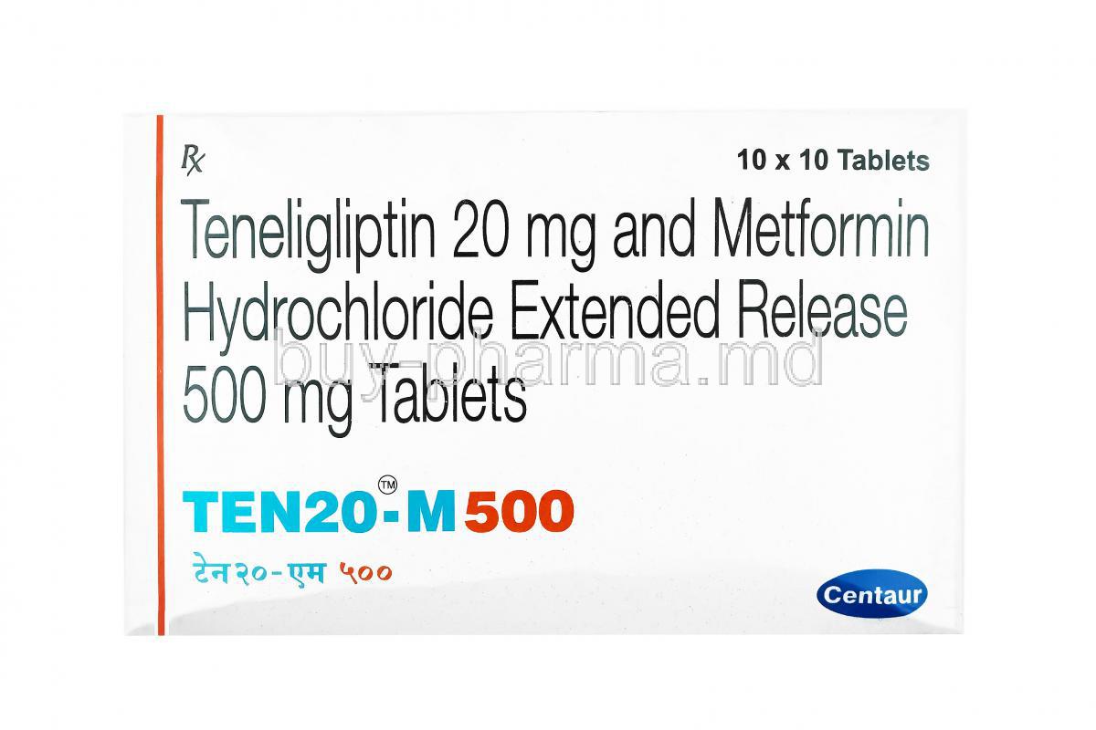 Ten M, Metformin and Teneligliptin