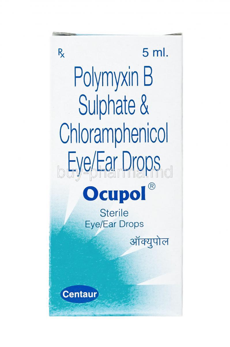 Ocupol Eye Drop, Polymyxin B and Chloramphenicol