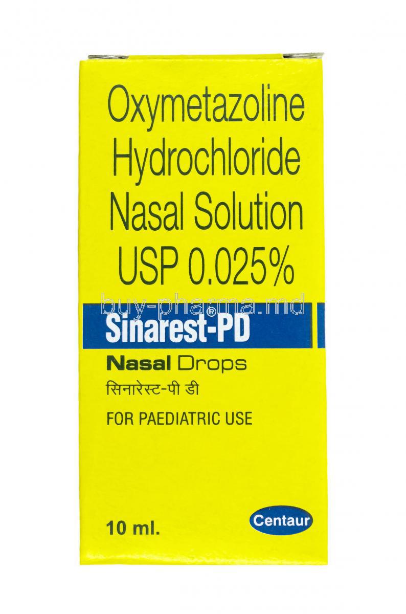 Sinarest PD Nasal Drops, Oxymetazoline