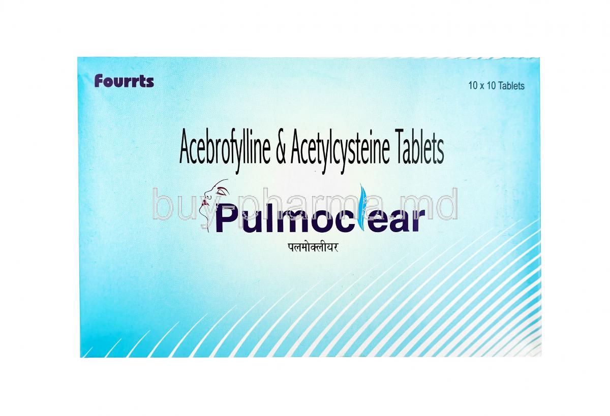 Pulmoclear, Acebrophylline and Acetylcysteine