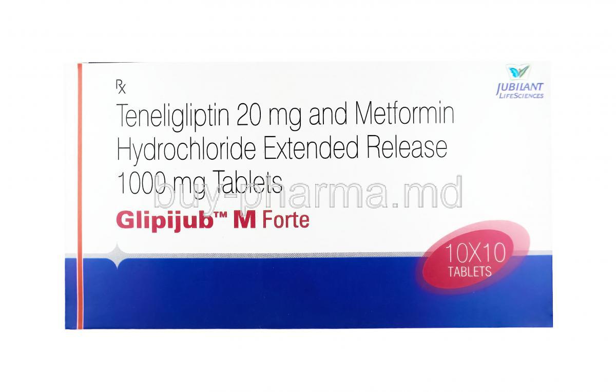 Glipijub M, Metformin and Teneligliptin