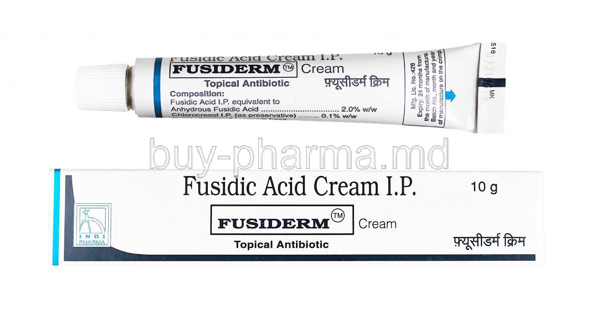 Fusiderm Cream, Fusidic Acid 10gm
