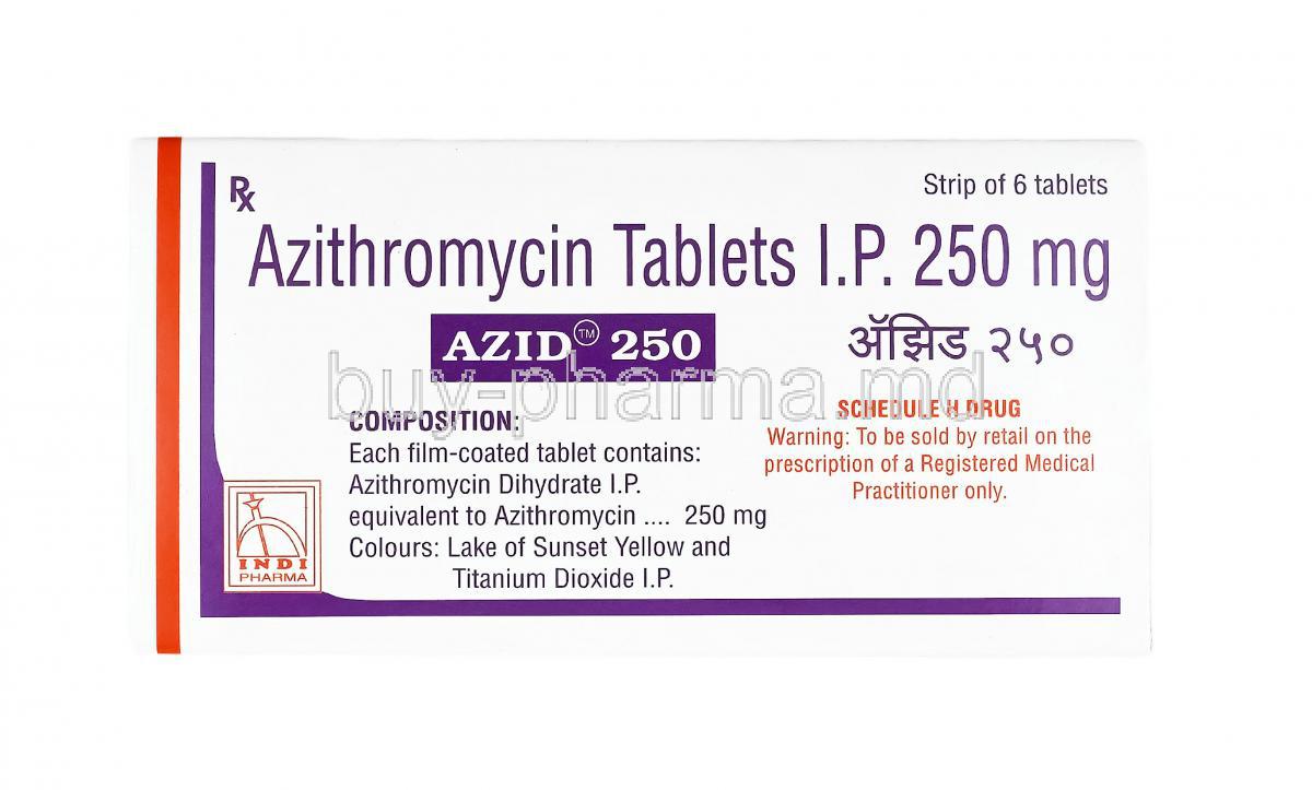 Azid, Azithromycin