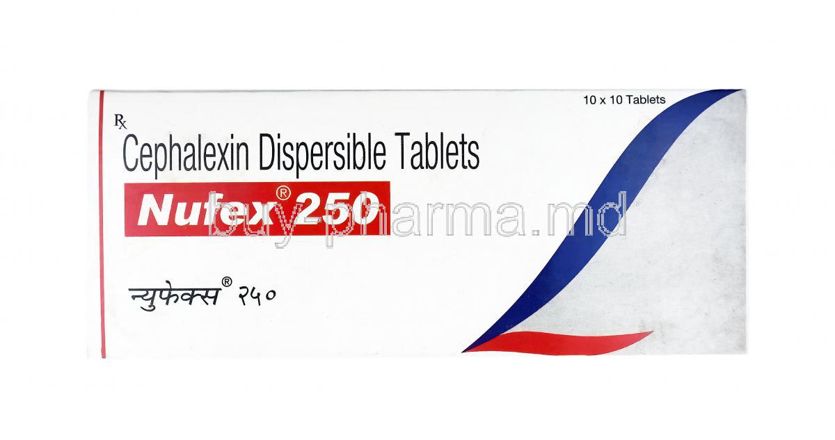 Nufex, Cefalexin 250mg