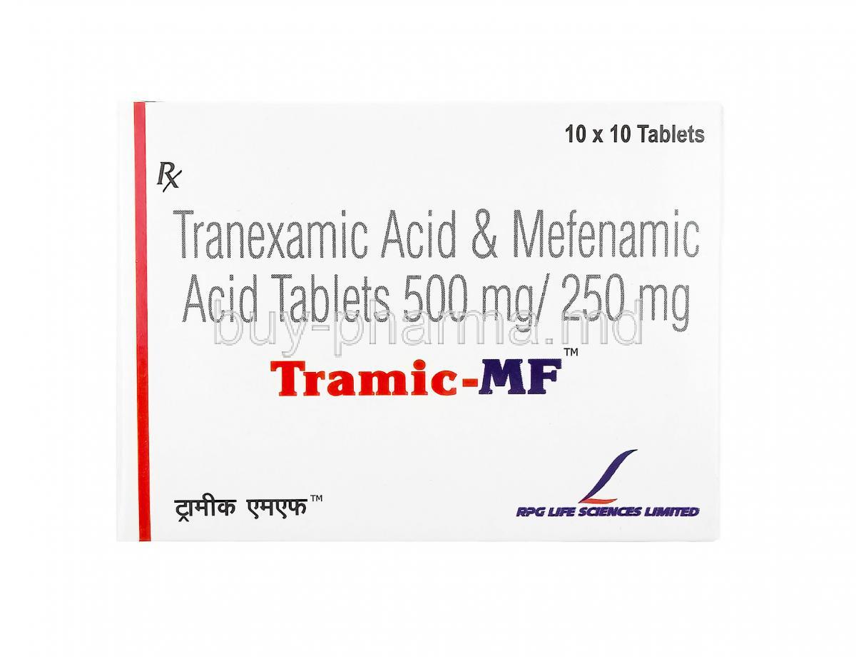 Tramic MF, Tranexamic Acid and Mefenamic Acid