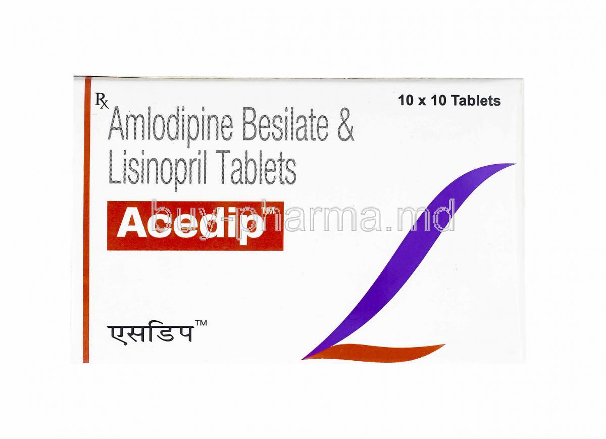 Acedip, Amlodipine and Lisinopril