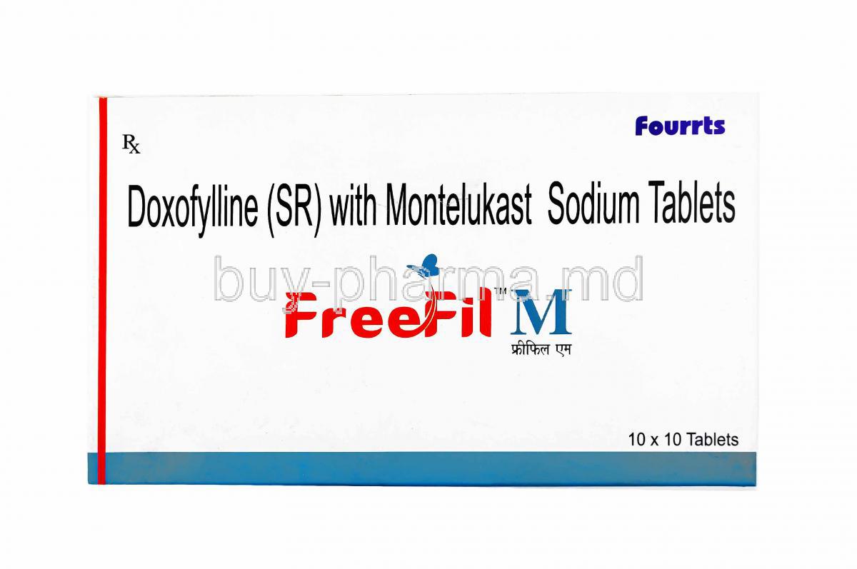 Freefil M , Doxofylline and  Montelukast