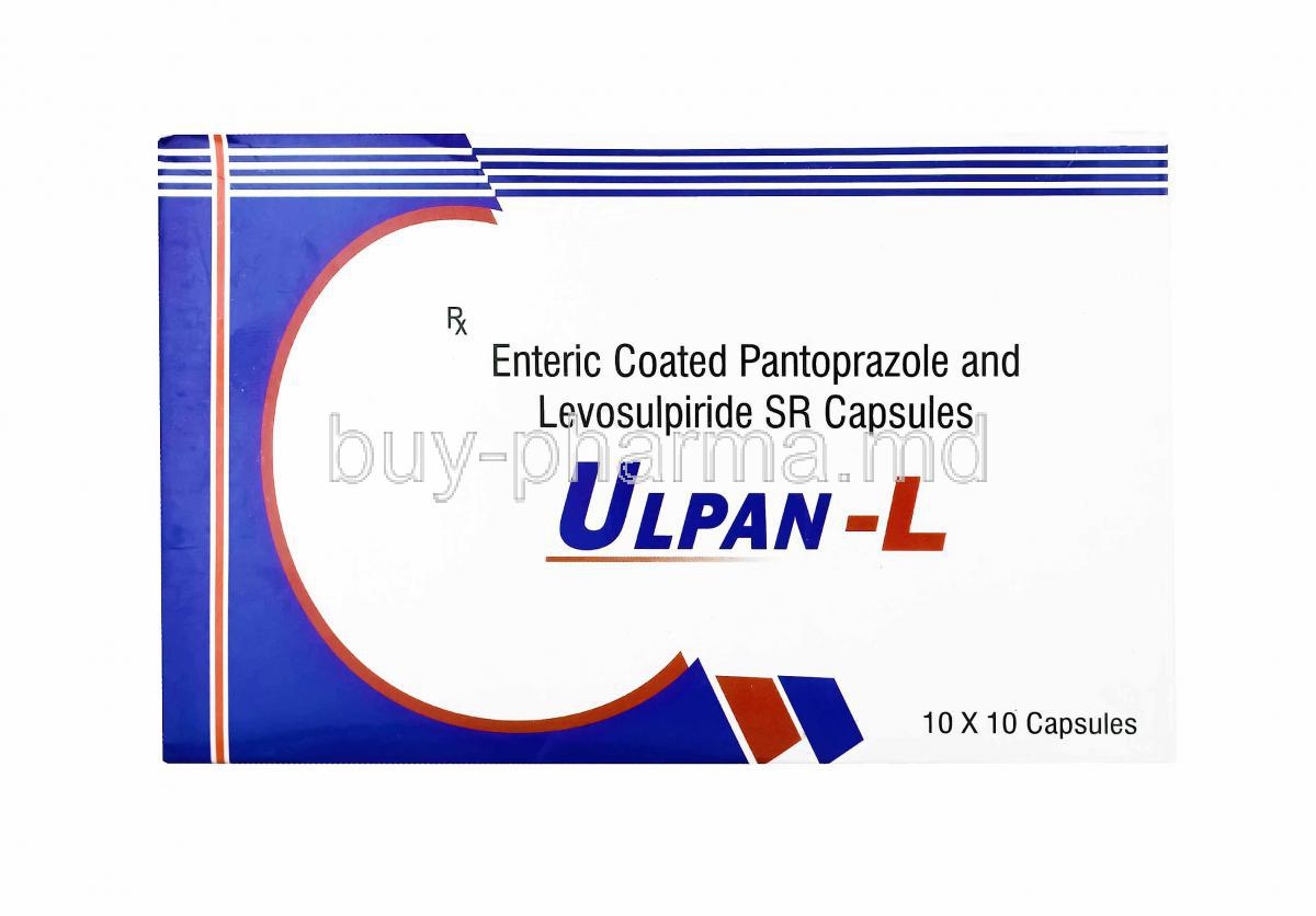 Buy Ulpan L, Levosulpiride/ Pantoprazole ( Ulpan L ) Online