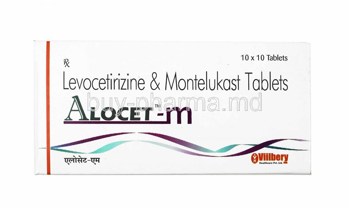 Alocet M, Levocetirizine and Montelukast
