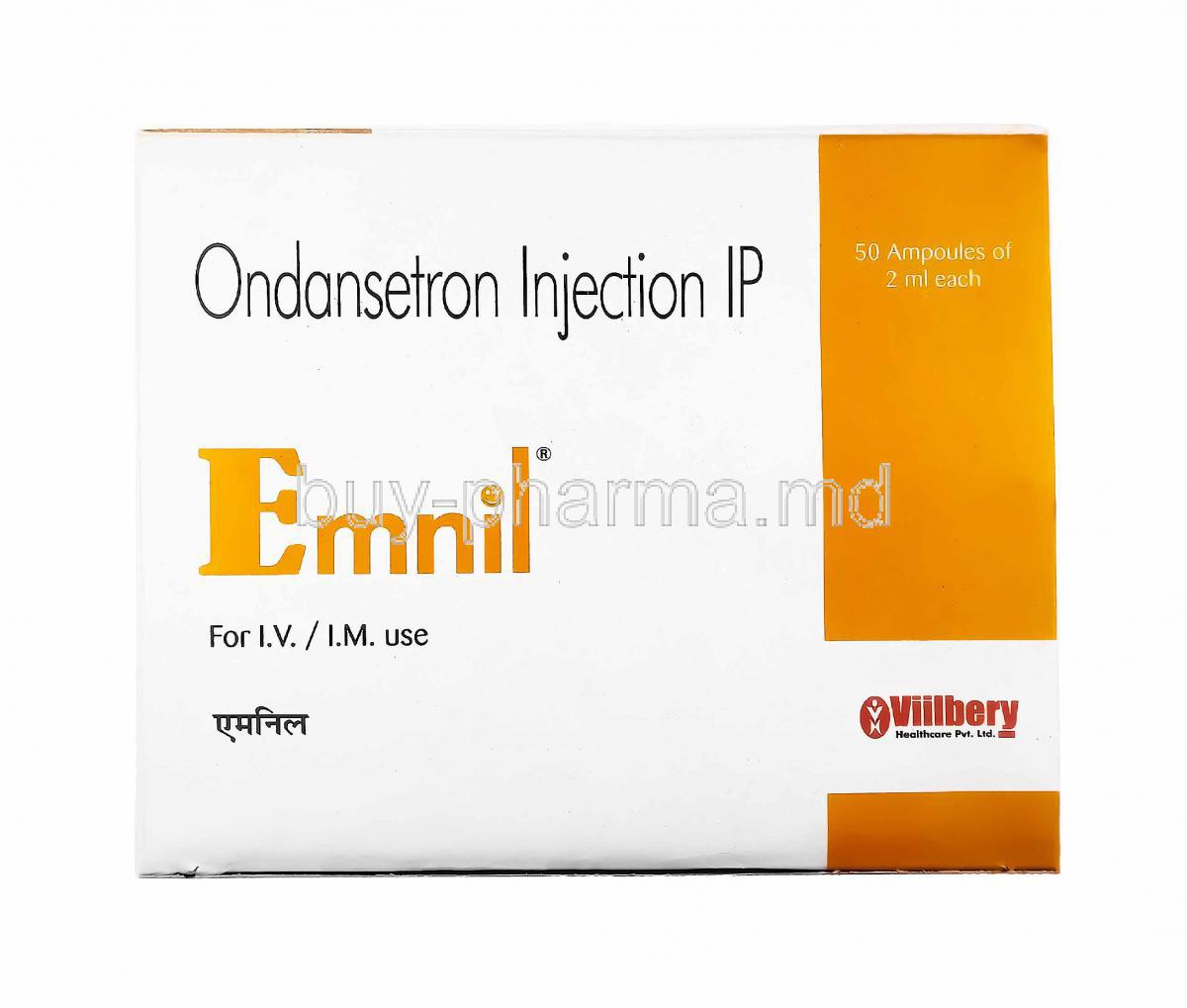 Emnil Injection, Ondansetron