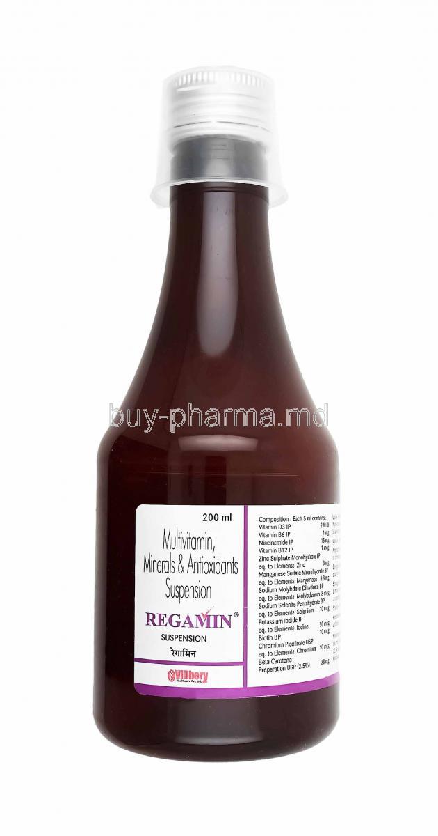 Regamin Suspension bottle