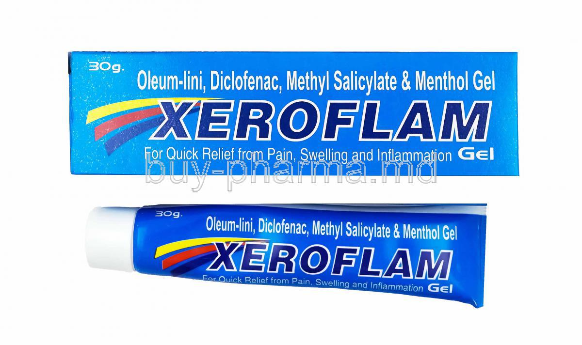 Xeroflam Gel, Diclofenac