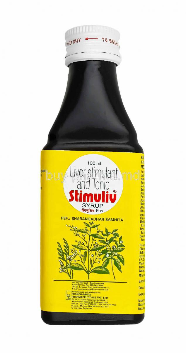 Stimuliv Syrup 100ml bottle