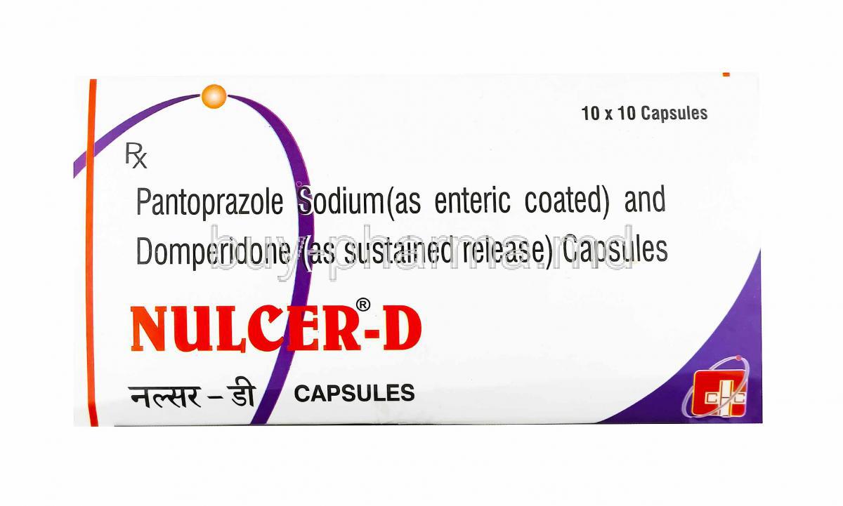 Nulcer-D, Domperidone and Pantoprazole