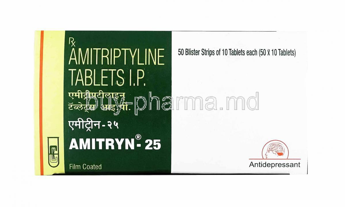 Amitryn , Amitriptyline 25mg