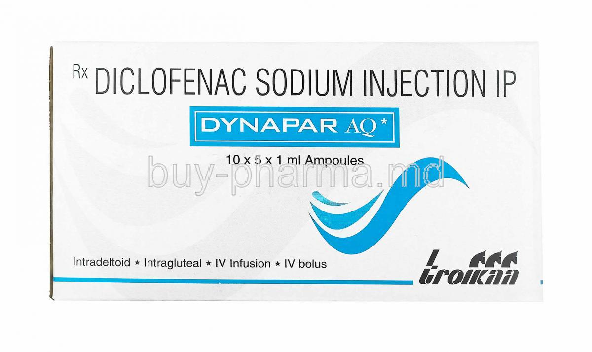 Dynapar AQ Injection, Diclofenac 75mg