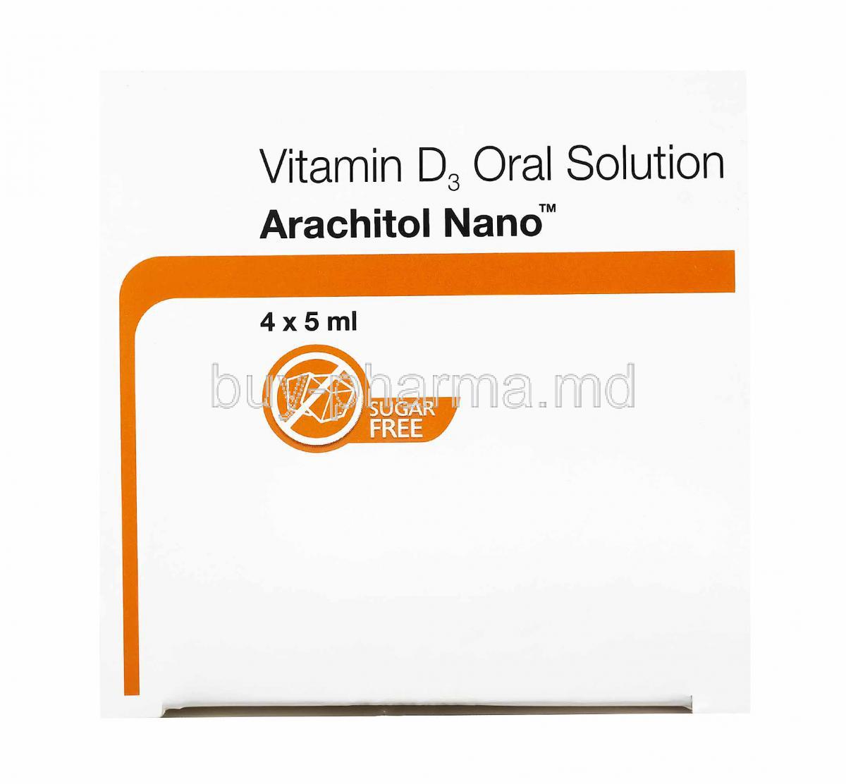 Buy Arachitol Nano Oral Solution Cholecalciferol Online