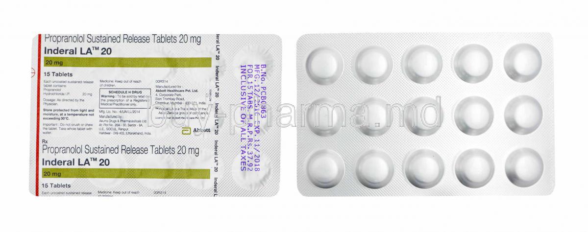 inderal la 80 mg for migraine