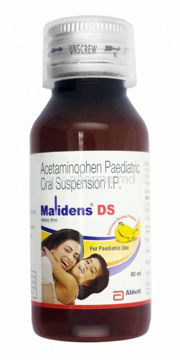 Malidens DS Oral Suspension, Paracetamol