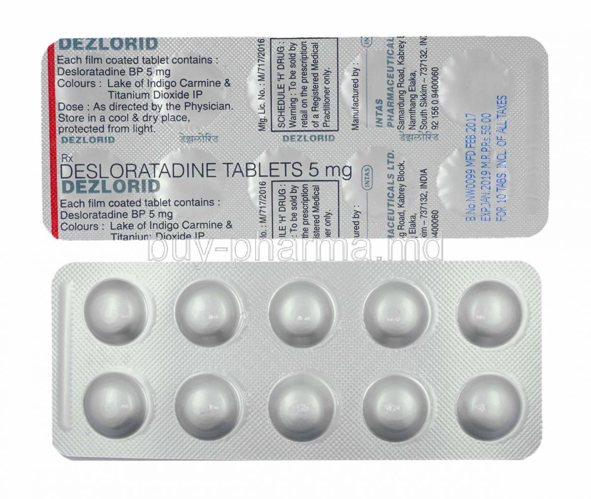 Desloratadine