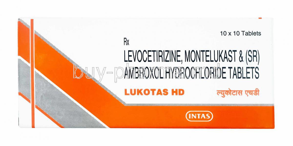 Lukotas HD, Ambroxol, Levocetirizine and Montelukast