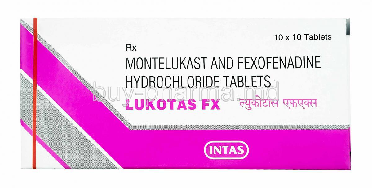 Lukotas FX, Montelukast ad Fexofenadine