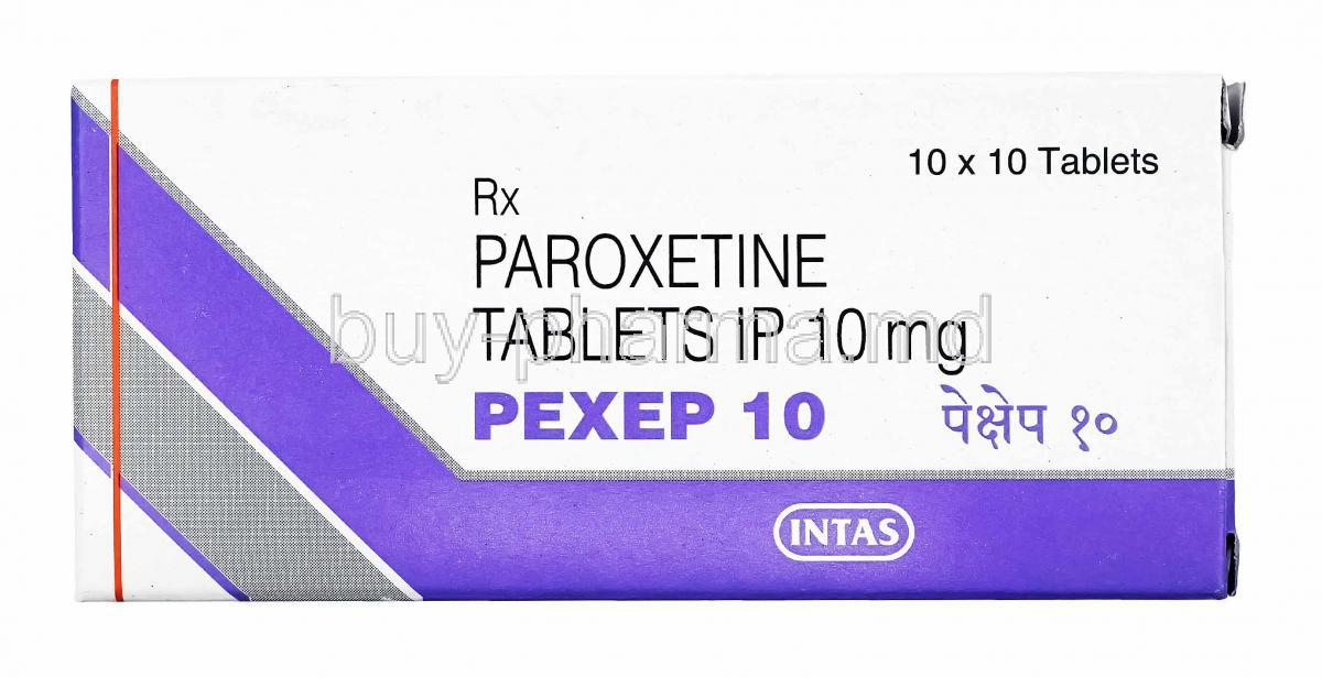 Pexep, Paroxetine 10mg