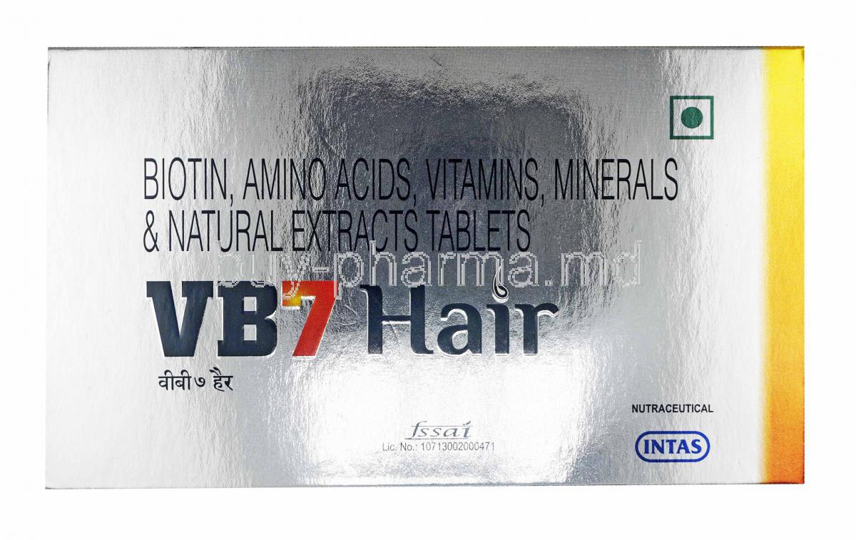 VB7 HAIR Tablet  Best Hairfall Control Supplements  Intas VB7 hair  tablet हयर फल क दव  YouTube