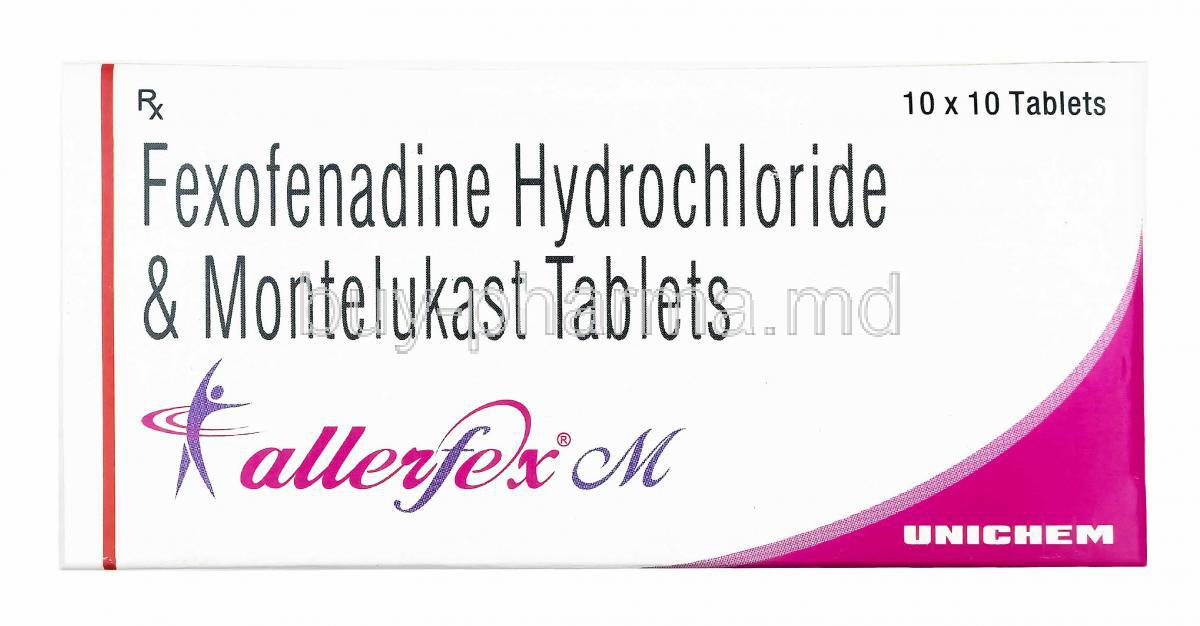 Allerfex M, Montelukast and Fexofenadine
