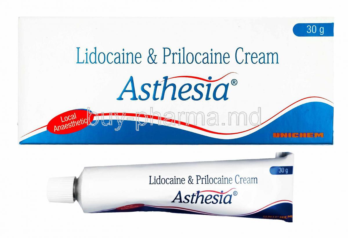 Asthesia Cream, Prilocaine and Lidocaine 30g
