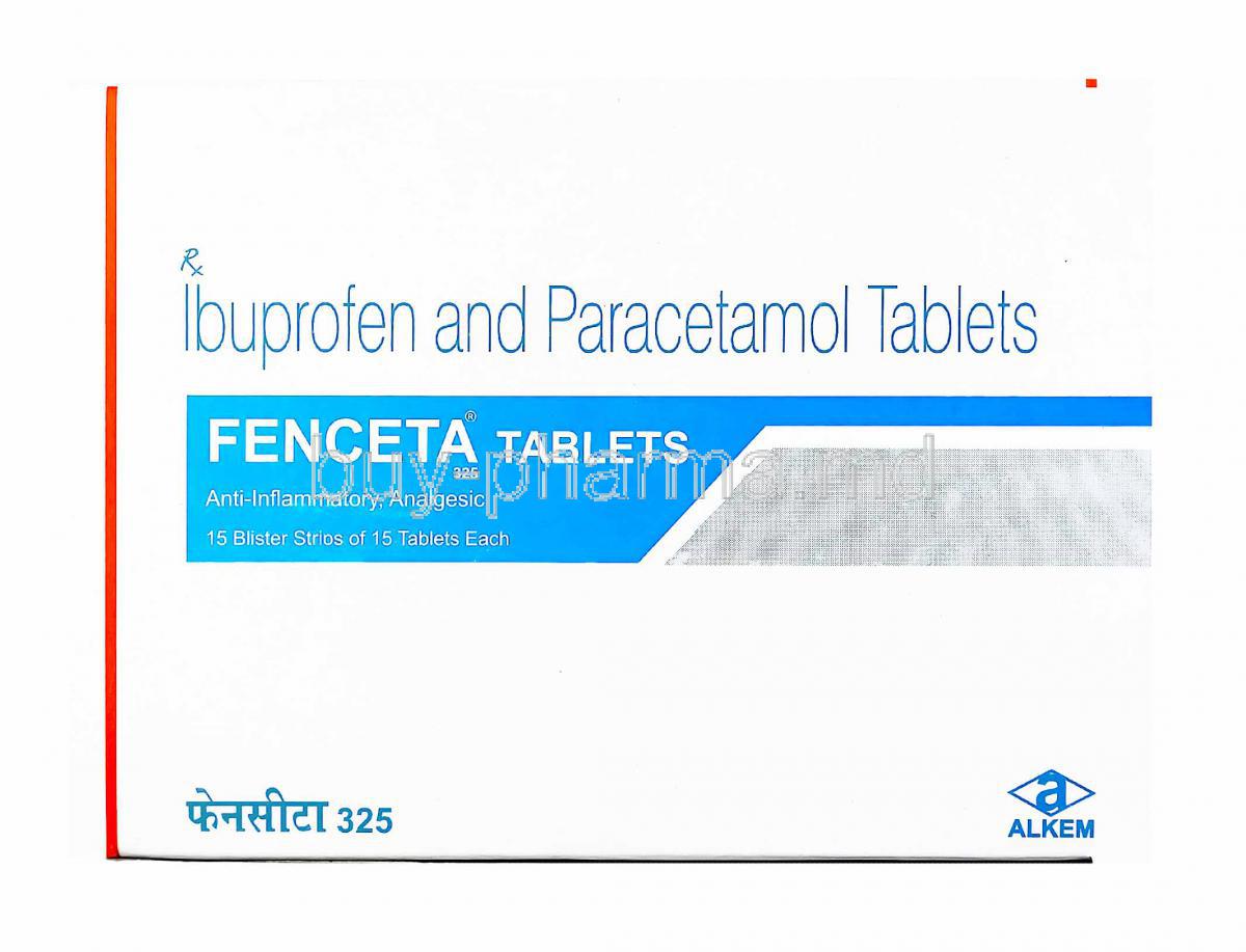 Fenceta, Ibuprofen and Paracetamol