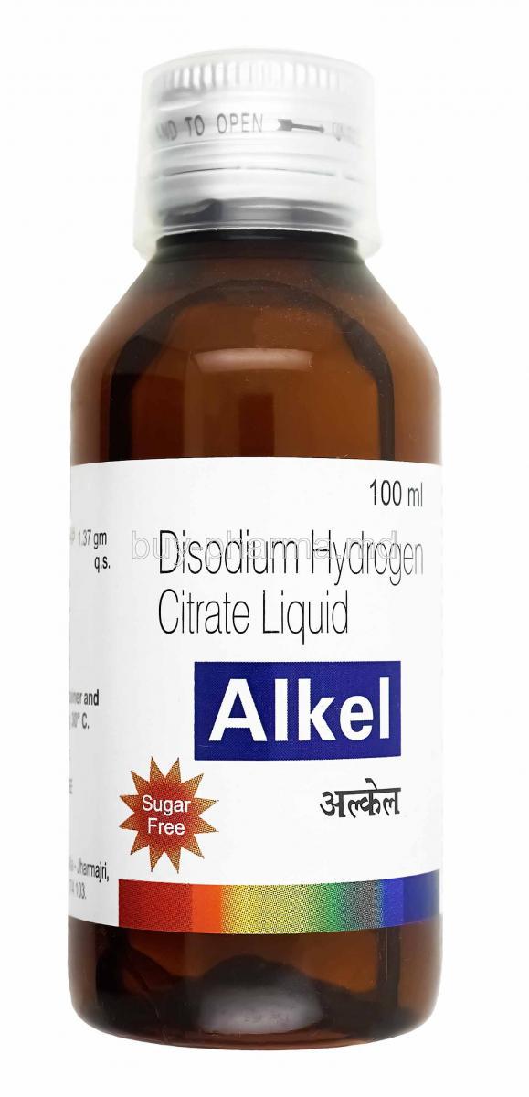 Alkel Syrup, Disodium Hydrogen Citrate