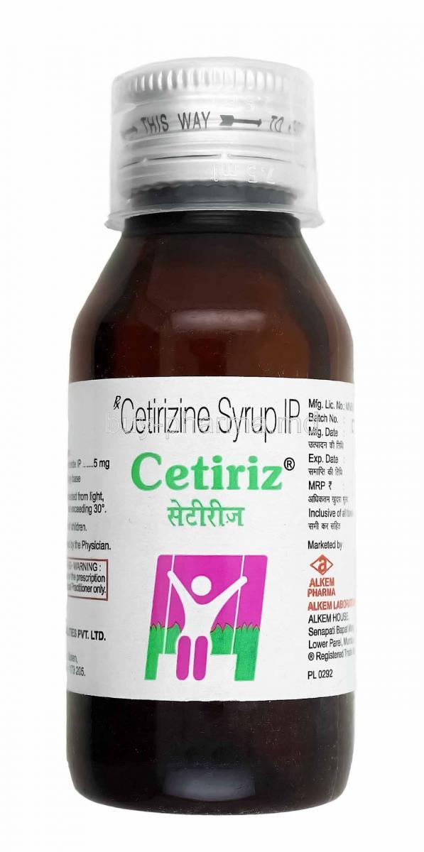 Cetiriz Syrup Cetirizine Online