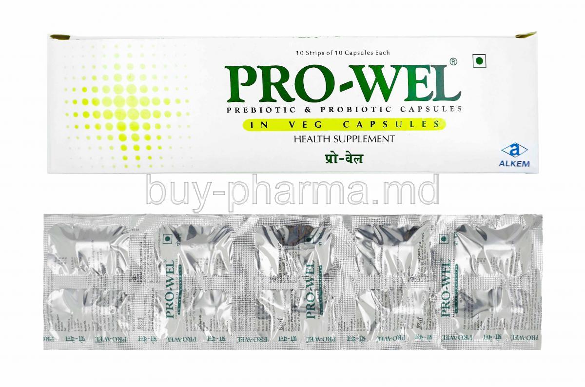 Prowel box and capsules