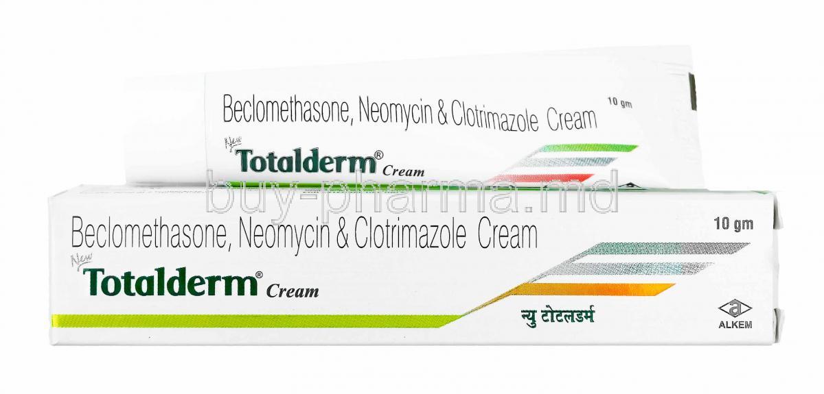 Totalderm Cream, Beclometasone, Clotrimazole and Neomycin