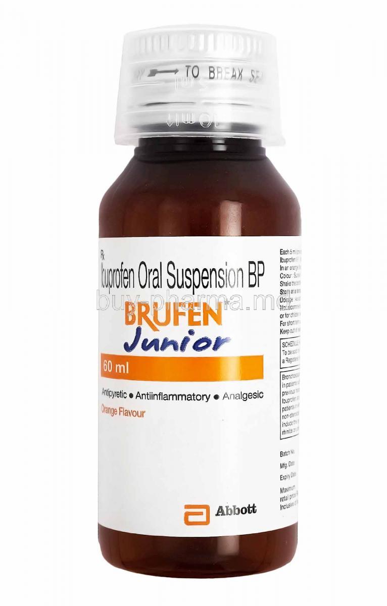 Brufen Junior Oral Suspension, Ibuprofen